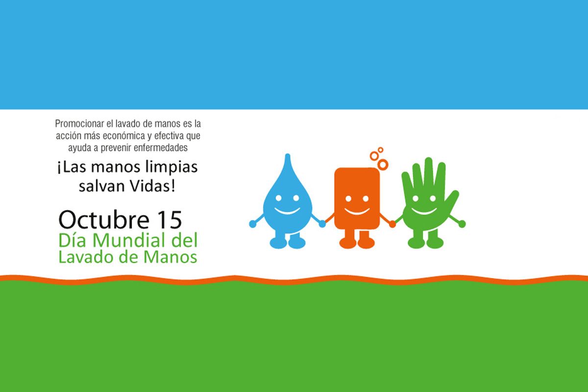 15 de Octubre:  Día Mundial del Lavado de Manos