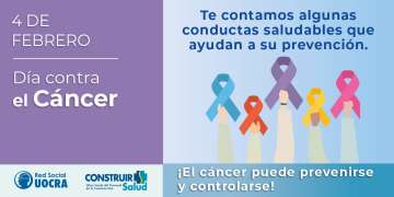 Foto noticia OSPeCon - 4 de febrero: Dia contra el cáncer 