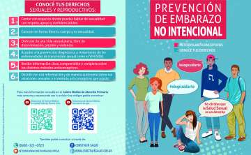 Foto noticia OSPeCon - Semana de Prevención  del embarazo no intencional en la Adolescencia