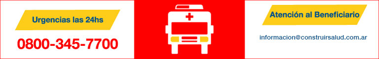 Si necesitas informaci�n, gestiones administrativas o medicamentos podes escribirnos por mail a: informacion@construirsalud.com.ar