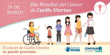 Foto noticia OSPeCon - 26 de Marzo: Día mundial del cáncer de cuello uterino