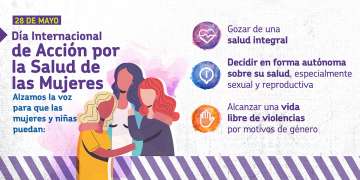 Foto noticia OSPeCon - 28 de mayo - Día Internacional de Acción por la Salud de las Mujeres