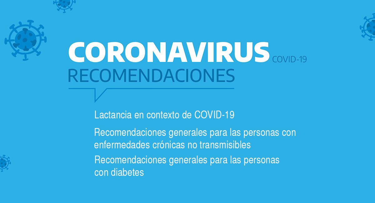 CORONAVIRUS RECOMENDACIONES