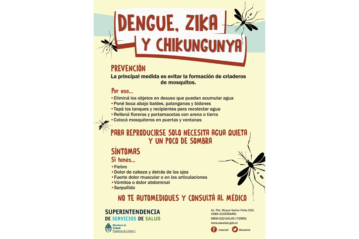 Foto noticia OSPeCon - Dengue, Zika y Chikungunya