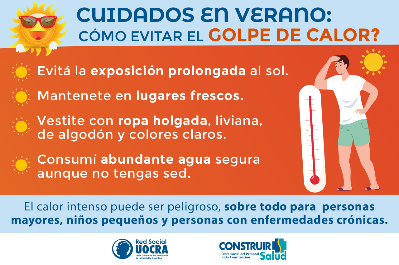 prevenir golpe de calor